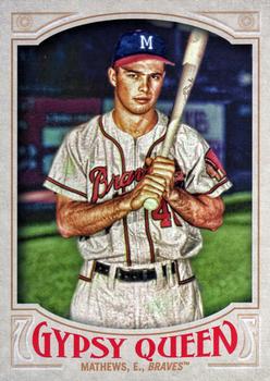 2016 Topps Gypsy Queen #308 Eddie Mathews Front