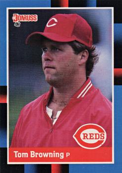 1988 Donruss #63 Tom Browning Front