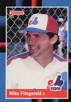 1988 Donruss #159 Mike Fitzgerald Front