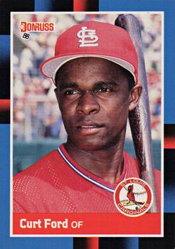 1988 Donruss #417 Curt Ford Front
