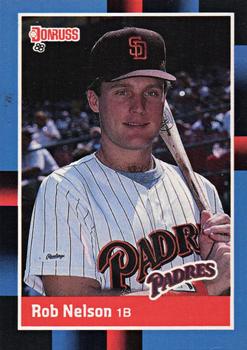 1988 Donruss #574 Rob Nelson Front
