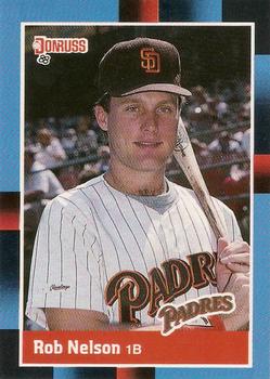 1988 Donruss #574 Rob Nelson Front