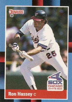 1988 Donruss #580 Ron Hassey Front
