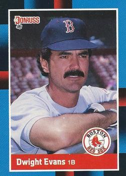 1988 Donruss #216 Dwight Evans Front