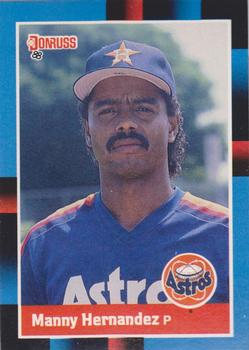1988 Donruss #481 Manny Hernandez Front