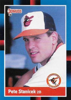 1988 Donruss #541 Pete Stanicek Front