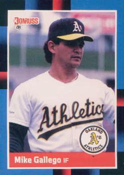 1988 Donruss #379 Mike Gallego Front