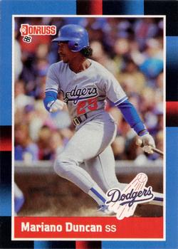 1988 Donruss #155 Mariano Duncan Front