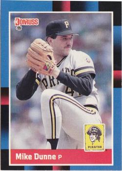 1988 Donruss #390 Mike Dunne Front