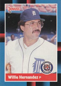 1988 Donruss #398 Willie Hernandez Front