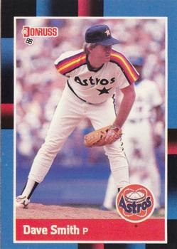 1988 Donruss #410 Dave Smith Front