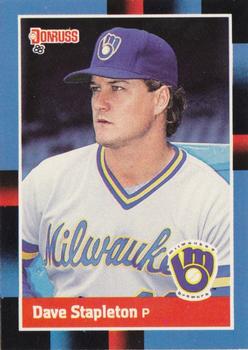 1988 Donruss #521 Dave Stapleton Front