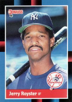 1988 Donruss #660 Jerry Royster Front