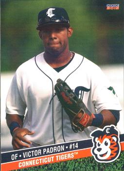 2015 Choice Connecticut Tigers #25 Victor Padron Front