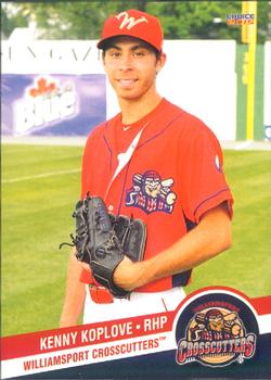 2015 Choice Williamsport Crosscutters #20 Kenny Koplove Front