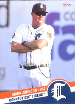 2014 Choice Connecticut Tigers #02 Mark Johnson Front