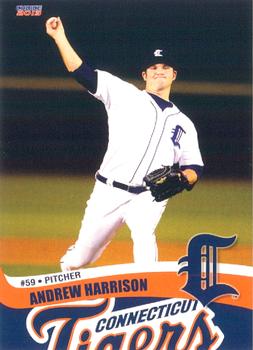 2013 Choice Connecticut Tigers #18 Andrew Harrison Front