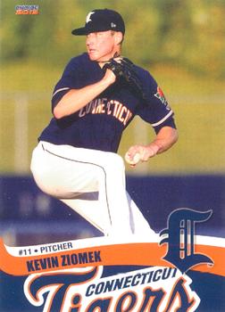2013 Choice Connecticut Tigers #34 Kevin Ziomek Front