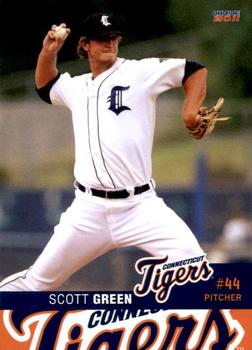 2011 Choice Connecticut Tigers #16 Scott Green Front