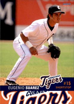 2011 Choice Connecticut Tigers #33 Eugenio Suarez Front