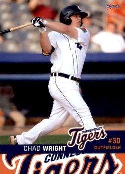 2011 Choice Connecticut Tigers #35 Chad Wright Front