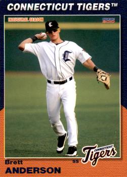 2010 Choice Connecticut Tigers #06 Brett Anderson Front