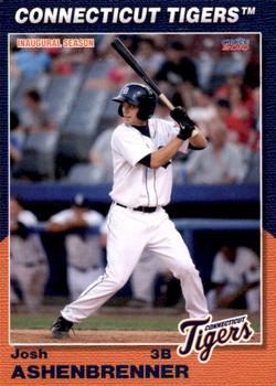 2010 Choice Connecticut Tigers #07 Josh Ashenbrenner Front