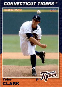 2010 Choice Connecticut Tigers #11 Tyler Clark Front