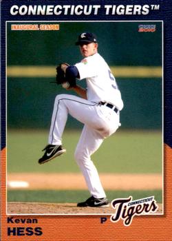 2010 Choice Connecticut Tigers #16 Kevan Hess Front