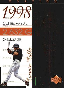 1999 Upper Deck Ovation - Curtain Calls #R6 Cal Ripken Jr.  Front