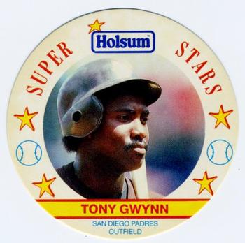 1989 Holsum Discs #6 Tony Gwynn Front