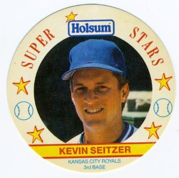 1989 Holsum Discs #9 Kevin Seitzer Front