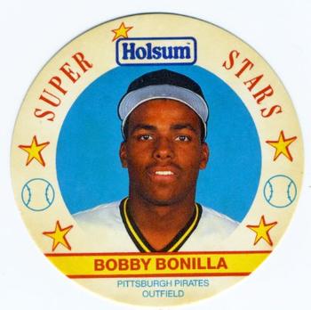 1989 Holsum Discs #15 Bobby Bonilla Front