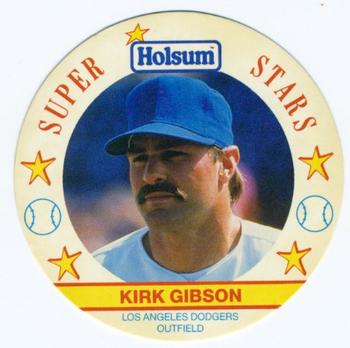 1989 Holsum Discs #20 Kirk Gibson Front