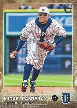 2015 Topps Update - Throwback Variations #200 Miguel Cabrera Front
