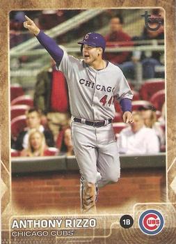 2015 Topps Update - Throwback Variations #47 Anthony Rizzo Front