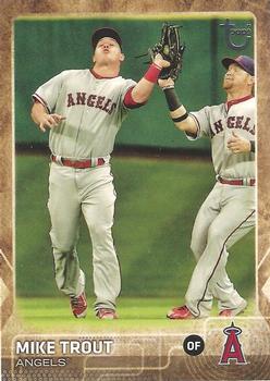 2015 Topps Update - Throwback Variations #300 Mike Trout Front