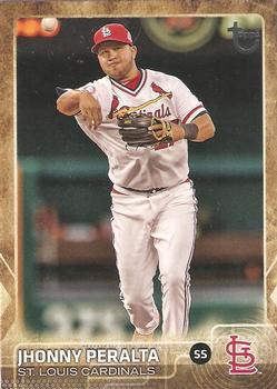 2015 Topps Update - Throwback Variations #311 Jhonny Peralta Front