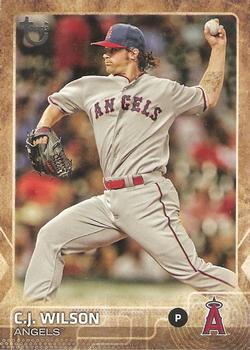 2015 Topps Update - Throwback Variations #326 C.J. Wilson Front