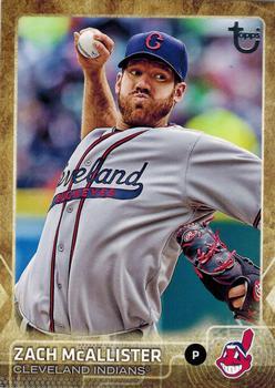 2015 Topps Update - Throwback Variations #US69 Zach McAllister Front
