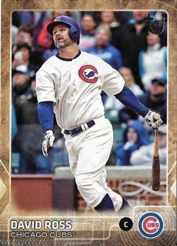 2015 Topps Update - Throwback Variations #US129 David Ross Front