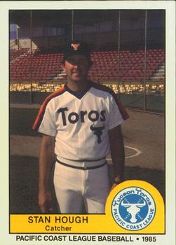 1985 Cramer Tucson Toros #62 Stan Hough Front