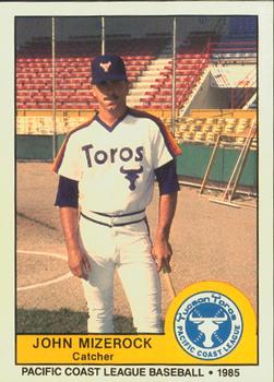 1985 Cramer Tucson Toros #68 John Mizerock Front