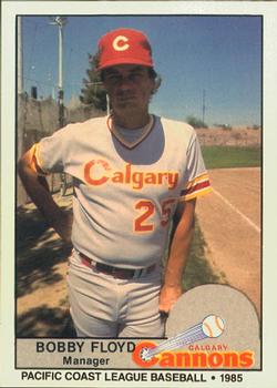 1985 Cramer Calgary Cannons #78 Bobby Floyd Front