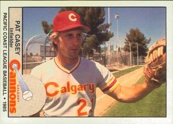 1985 Cramer Calgary Cannons #86 Pat Casey Front
