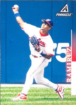 1998 Pinnacle #45 Manny Ramirez Front