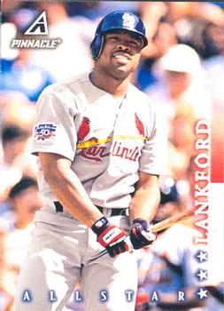 1998 Pinnacle #8 Ray Lankford Front