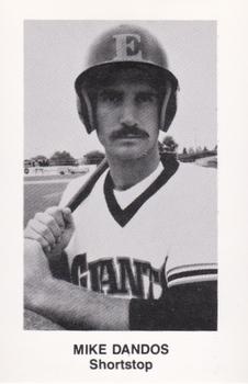 1985 Pacific Everett Giants II #NNO Mike Dandos Front