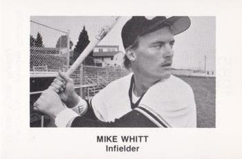 1985 Pacific Everett Giants II #NNO Mike Whitt Front