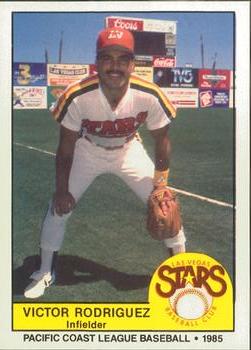1985 Cramer Las Vegas Stars #101 Victor Rodriguez Front